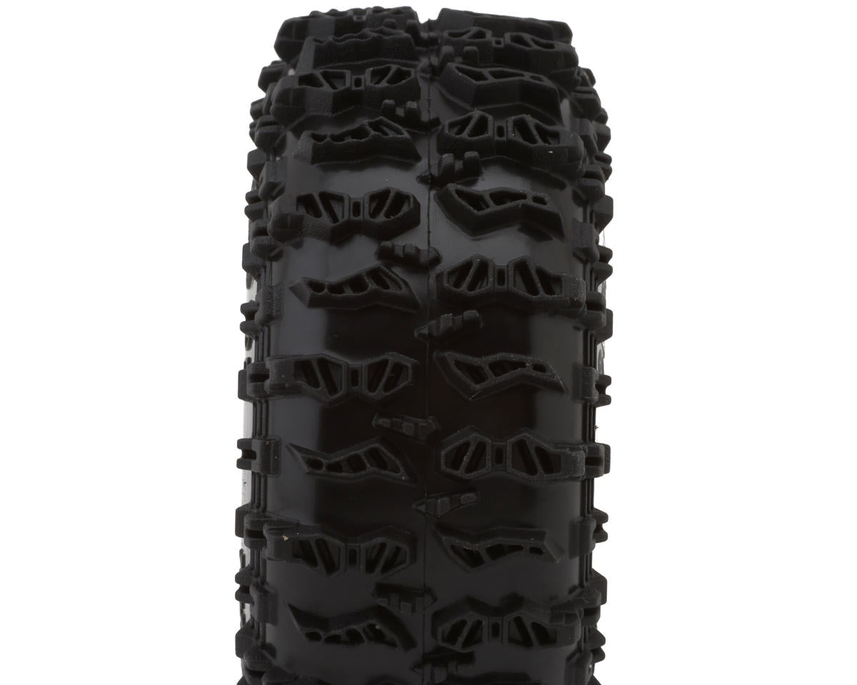 Injora 1.3" Cling On Micro Rock Crawler Tires Combo (4) (70mm OD) (S5)