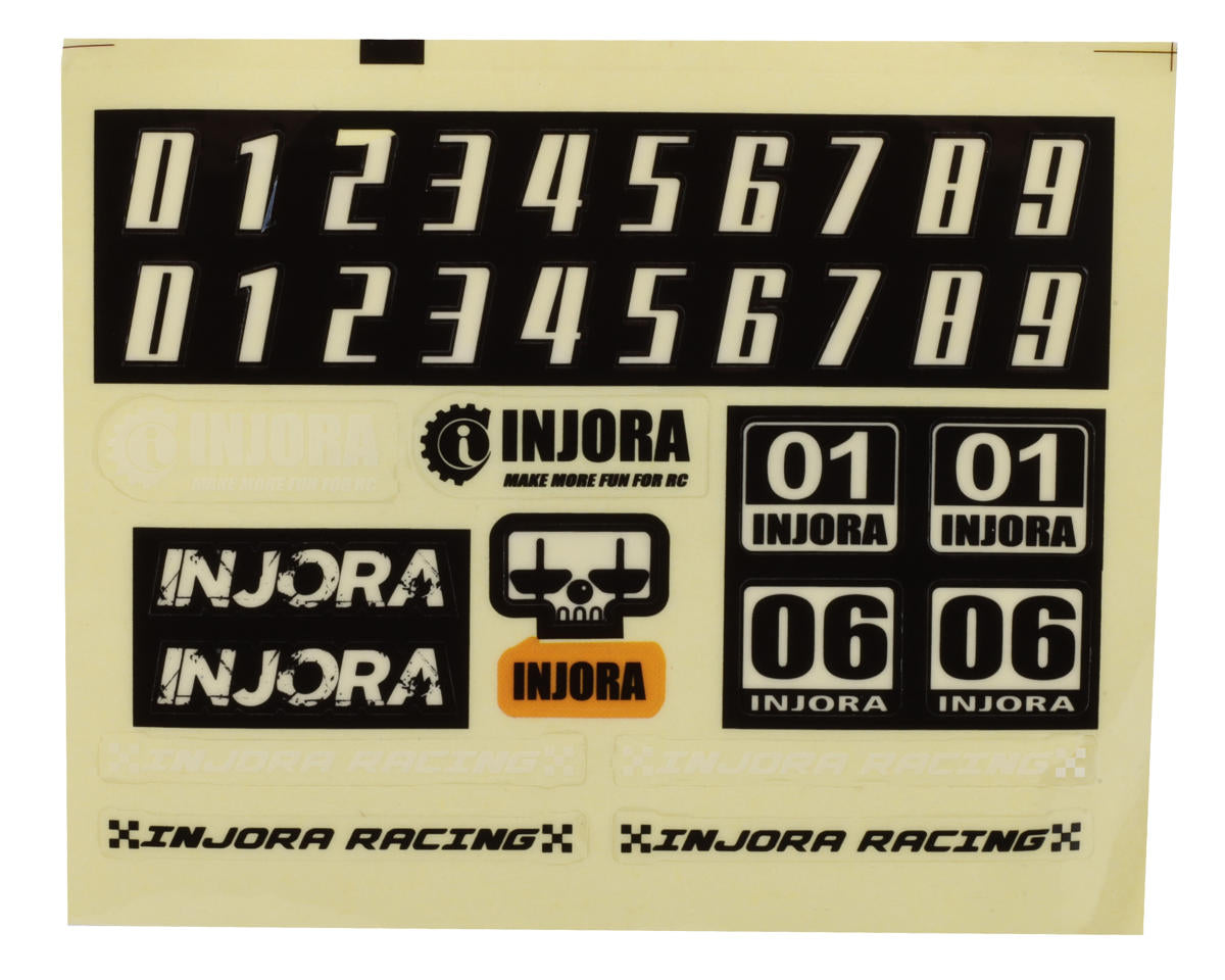 Injora 1.3" Micro Crawler Tires Silicone Rubber Inserts (68-72mm) (Soft)