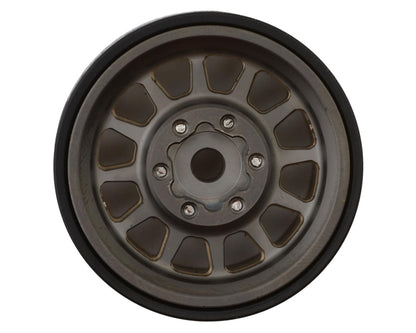 Injora 1.0" Brass Multi-Spoke Micro Rock Crawler Beadlock Wheels (42g ea)