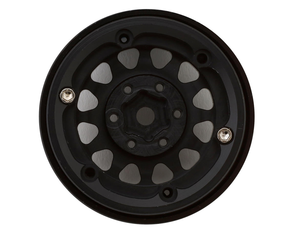 Injora 1.3" D-Slot Aluminum Micro Crawler Beadlock Wheels (27g ea)