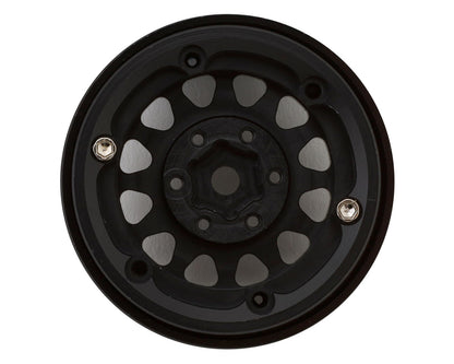 Injora 1.3" D-Slot Aluminum Micro Crawler Beadlock Wheels (27g ea)