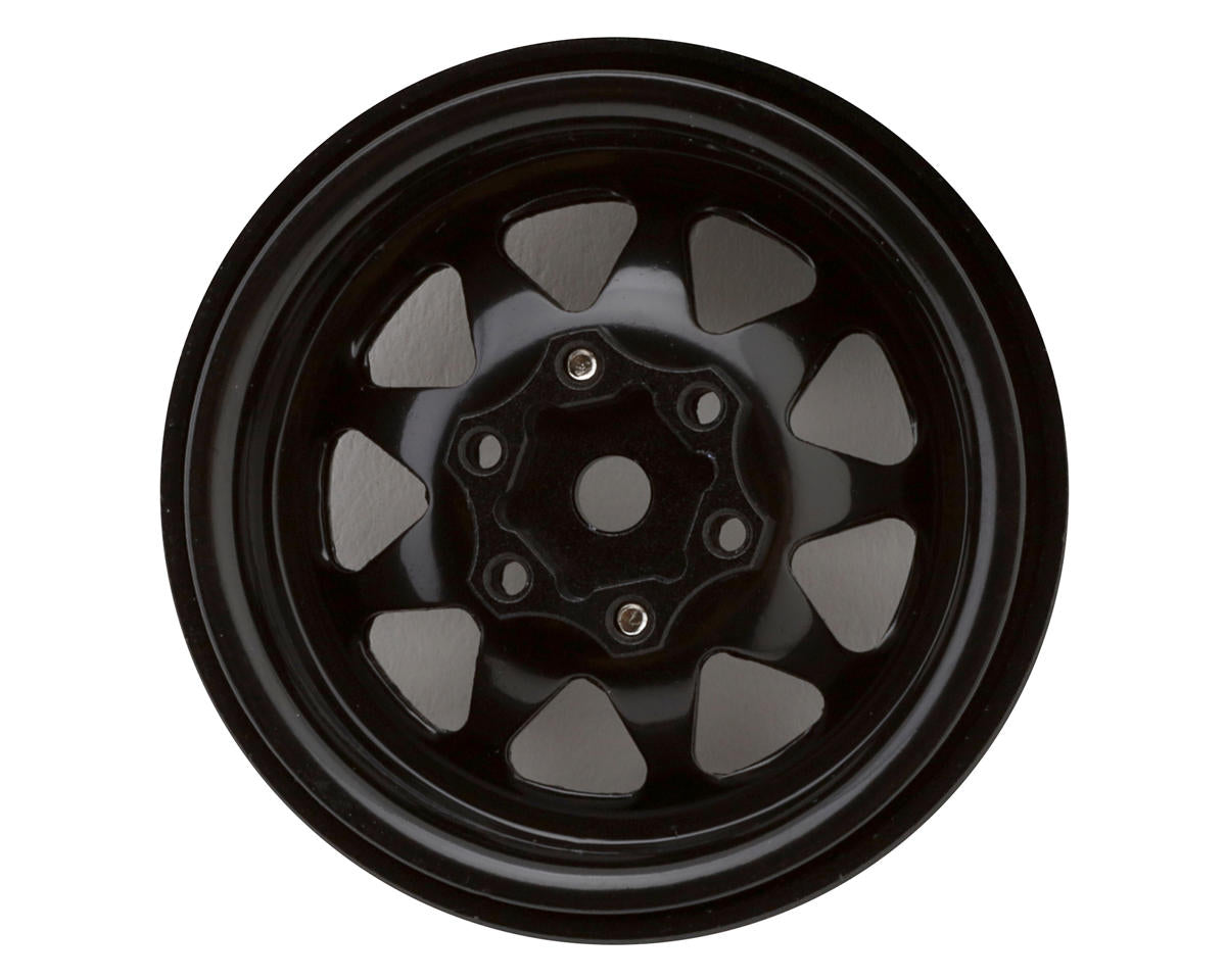 Injora 1.3" Stamped Steel Micro Rock Crawler Beadlock Wheels
