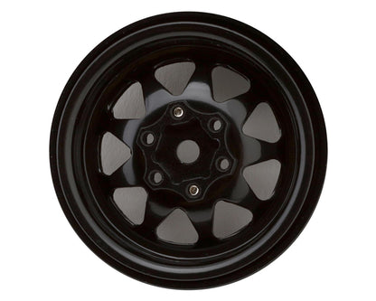 Injora 1.3" Stamped Steel Micro Rock Crawler Beadlock Wheels