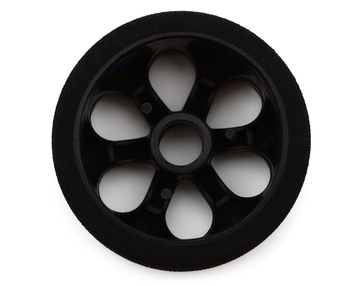 Jaco Prism 1/12 Mounted Foam Front Tires (Black) (2) (Blue)