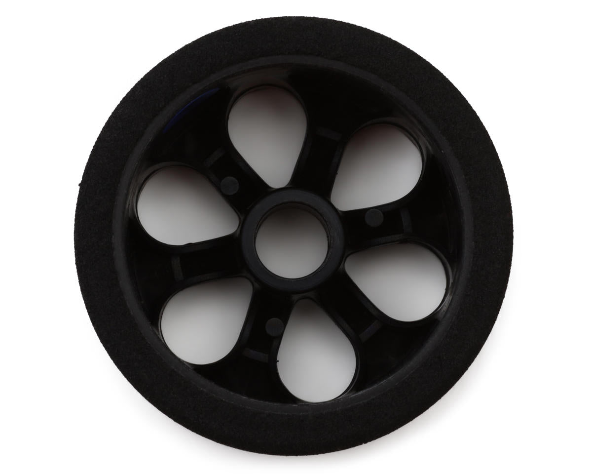 Jaco Prism 1/12 Mounted Foam Front Tires (Black) (2) (XX Blue)