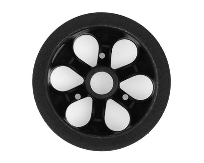 Jaco Prism 1/12 Mounted Foam Front Tires (Black) (2) (Mint)