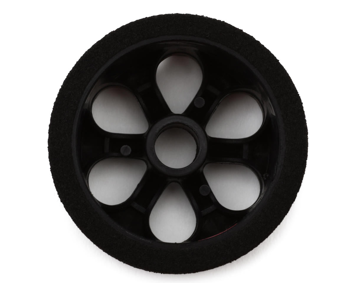 Jaco Prism 1/12 Mounted Foam Front Tires (Black) (2) (Magenta)