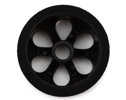 Jaco Prism 1/12 Mounted Foam Front Tires (Black) (2) (Magenta)