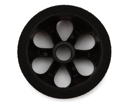 Jaco Prism 1/12 Mounted Foam Front Tires (Black) (2) (Magenta)