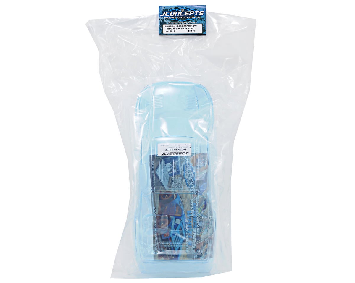 JConcepts Illuzion Rustler "Raptor SVT" Body (Clear)