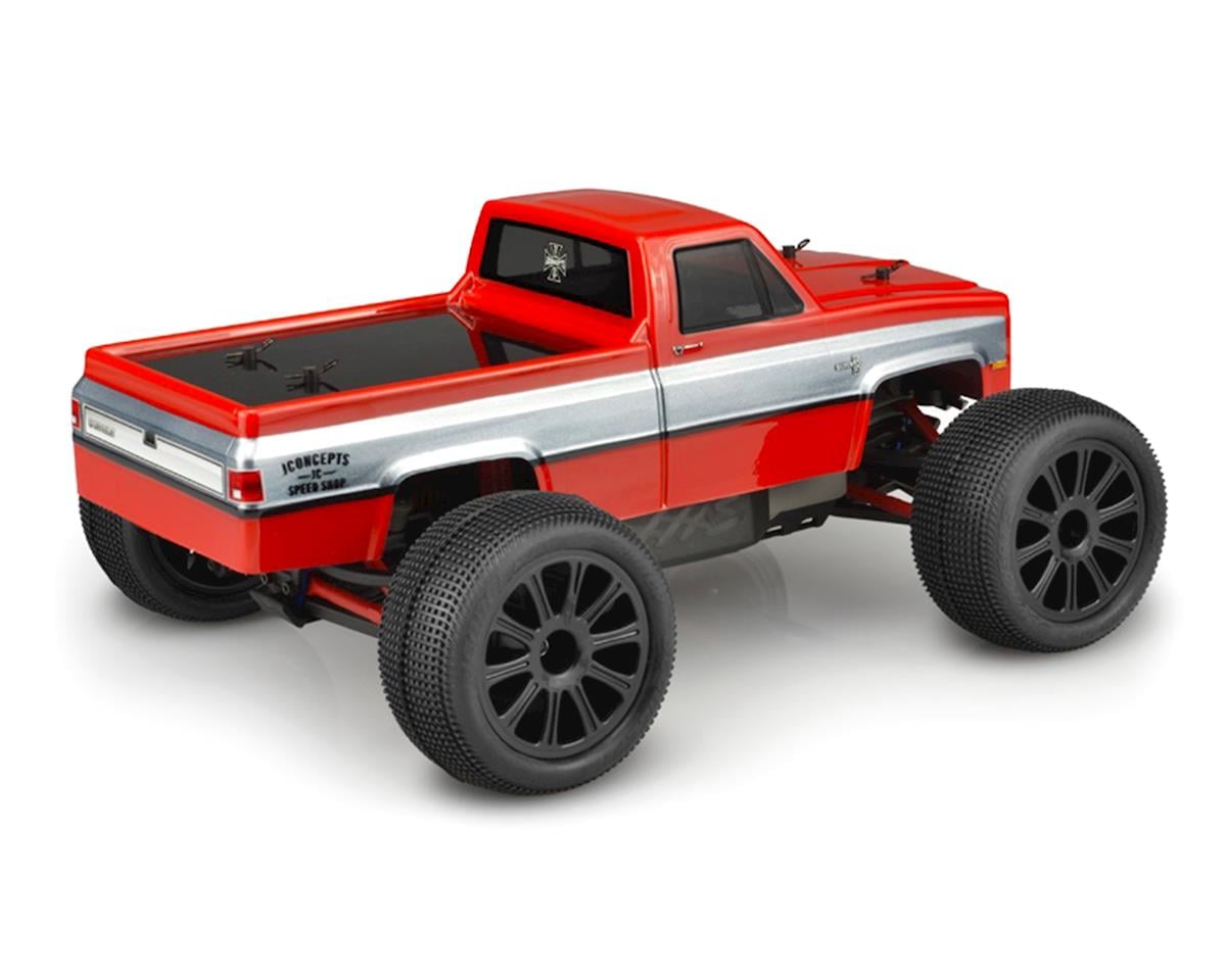JConcepts 1982 GMC K10 Body for Traxxas 1/16 E-Revo (Clear)