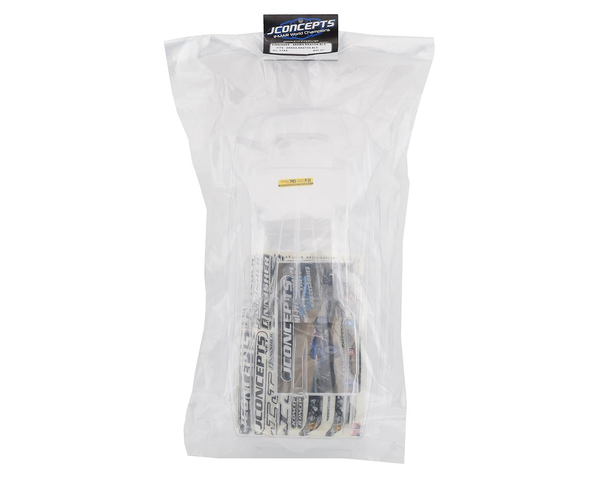 JConcepts Arrma Kraton BLX Finnisher Body (Clear)