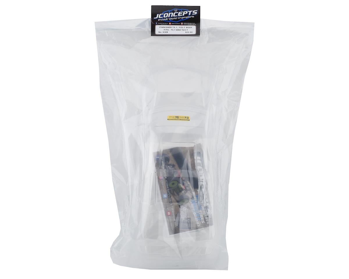 JConcepts RC10T6.1/YZ-2T Finnisher 1/10 Stadium Truck Body (Clear)