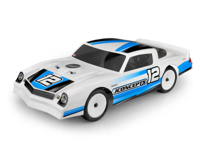 JConcepts 1978 Chevy Camaro Street Stock Dirt Oval Body (Clear)