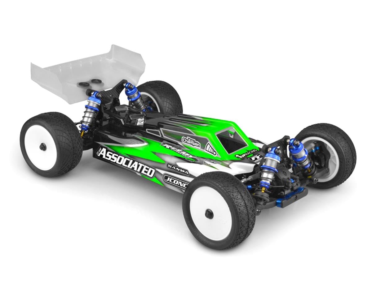 JConcepts Associated RC10B74 "F2" 1/10 4WD Buggy w/S-Type Wing (Clear)