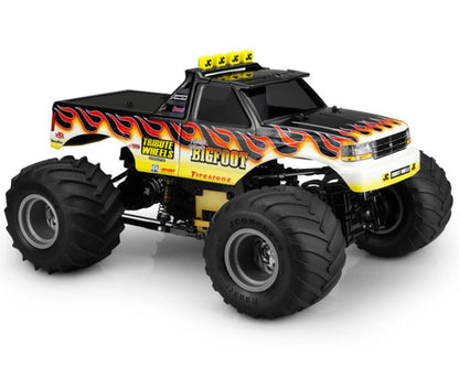 JConcepts 1993 Ford F-250 Monster Truck Body & Visor (Clear) (13.0” Wheelbase)
