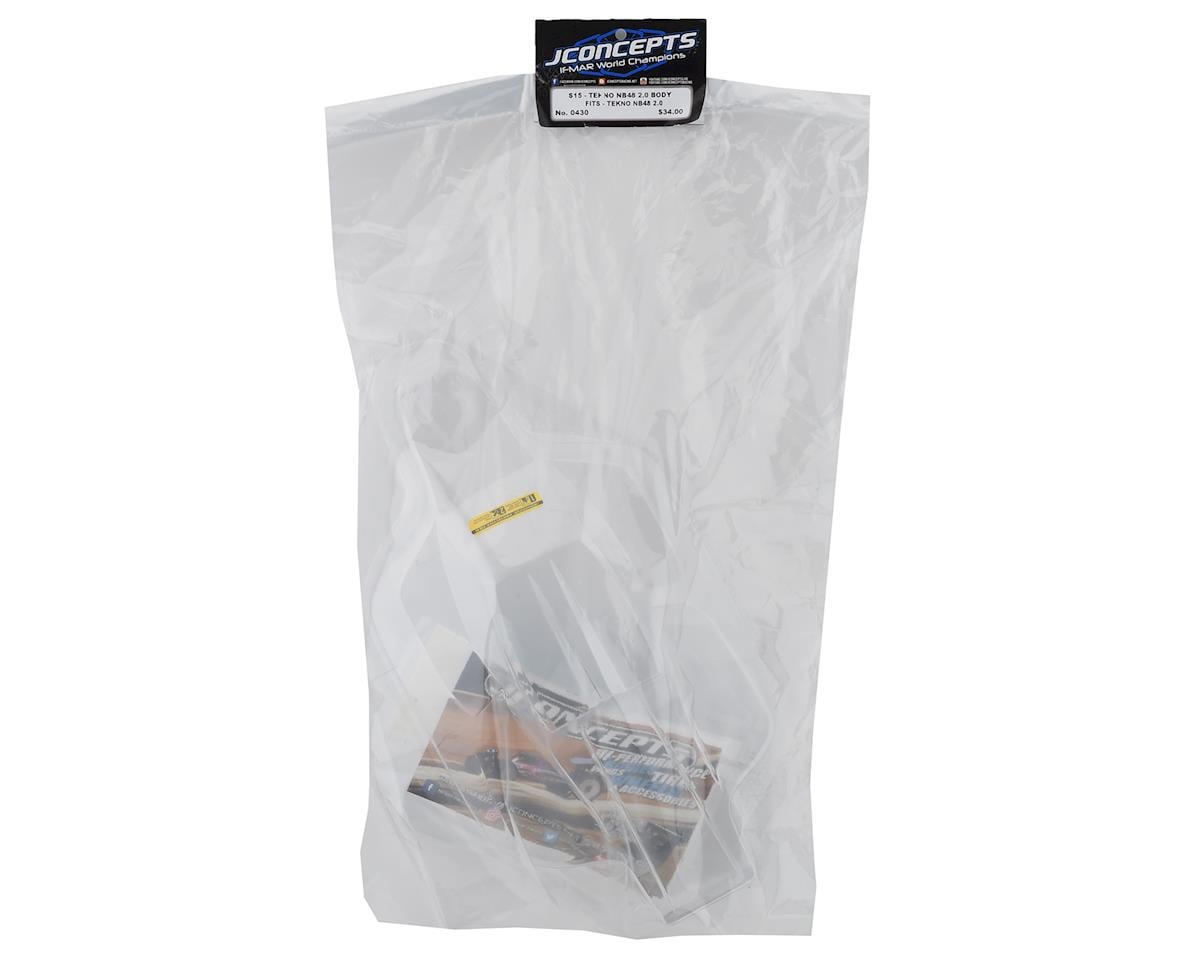 JConcepts Tekno NB48 2.0 S15 Body (Clear)