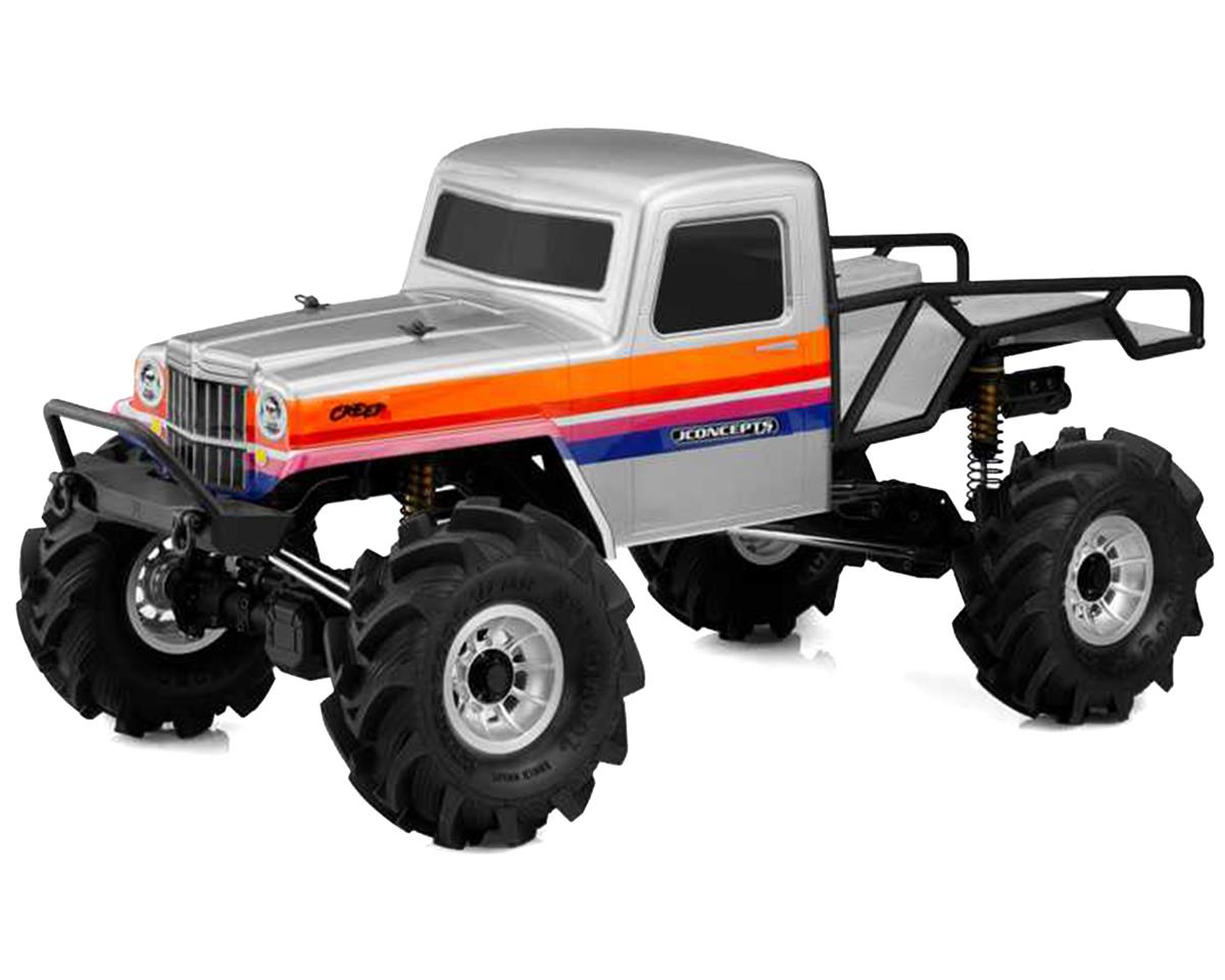 JConcepts CreepER Rock Crawler Body (Clear) (12.3") (Cab Only)