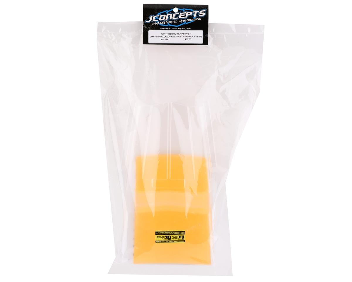 JConcepts CreepER Rock Crawler Body (Clear) (12.3") (Cab Only)