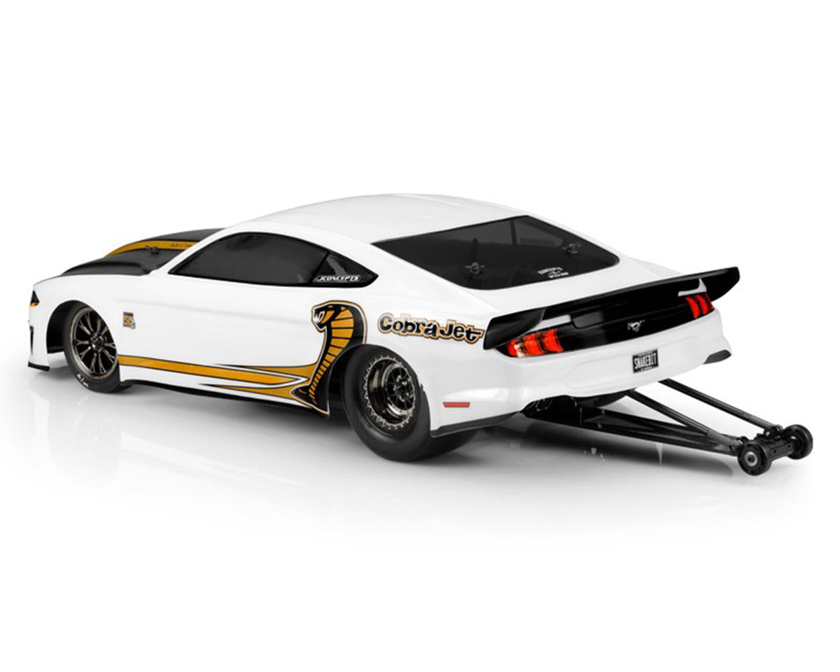 JConcepts 2018 Ford Mustang Cobra Jet Street Eliminator Drag Racing Body (Clear)