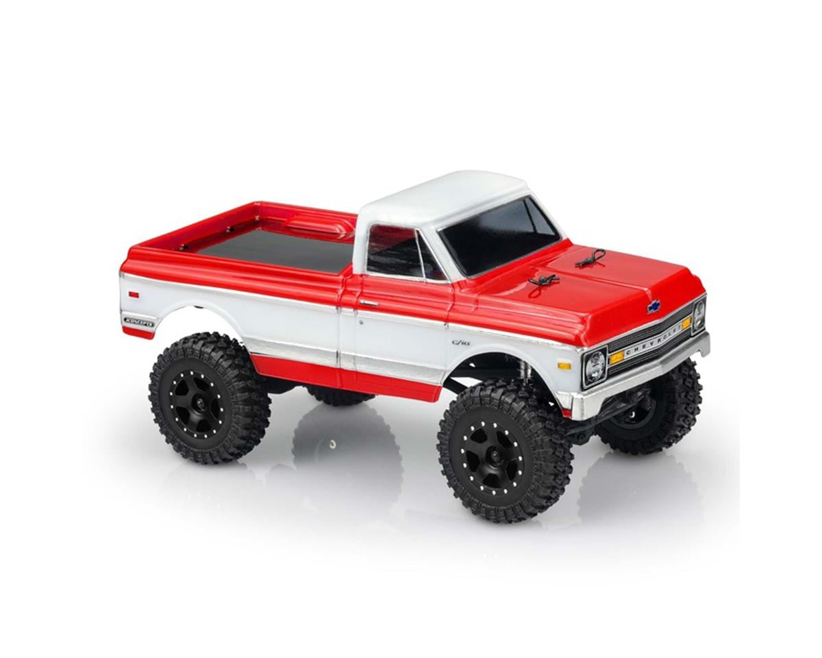 JConcepts Axial SCX24 1970 Chevy K10 Body (Clear)