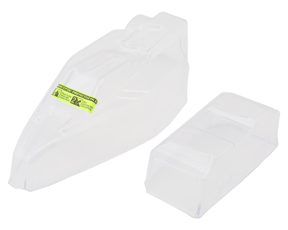 JConcepts Losi Mini-B "F2" Body w/Wing (Clear)