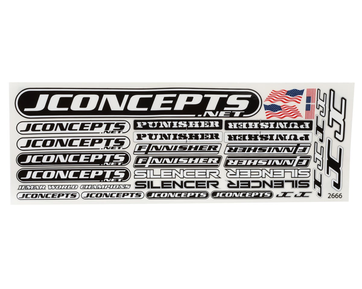 JConcepts Losi Mini-B "F2" Body w/Wing (Clear)