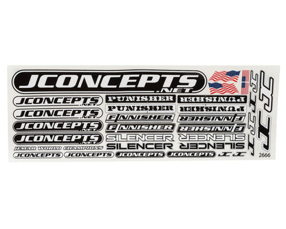 JConcepts Losi Mini-B "F2" Body w/Wing (Clear)