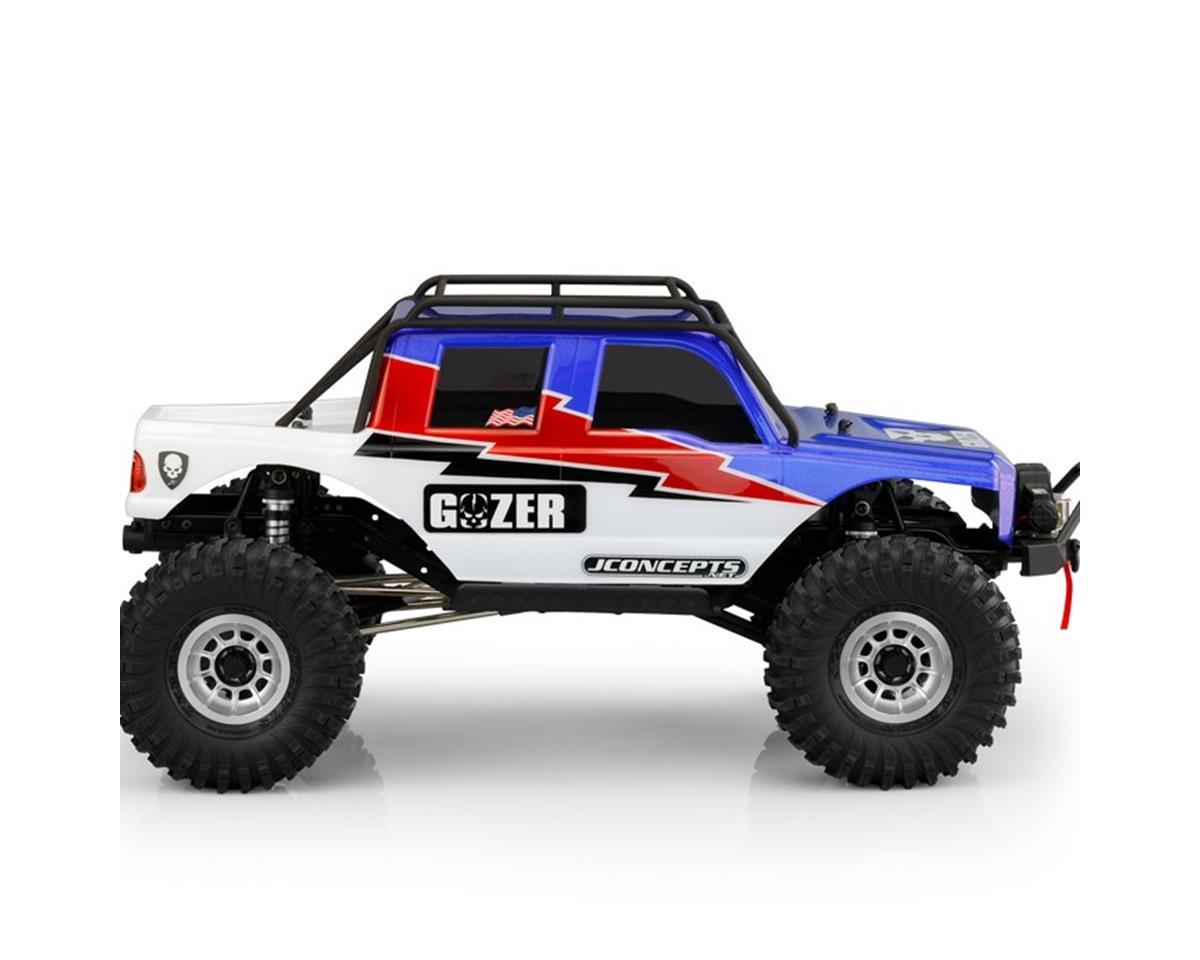 JConcepts The Gozer Rock Crawler Body (Clear) (12.3")