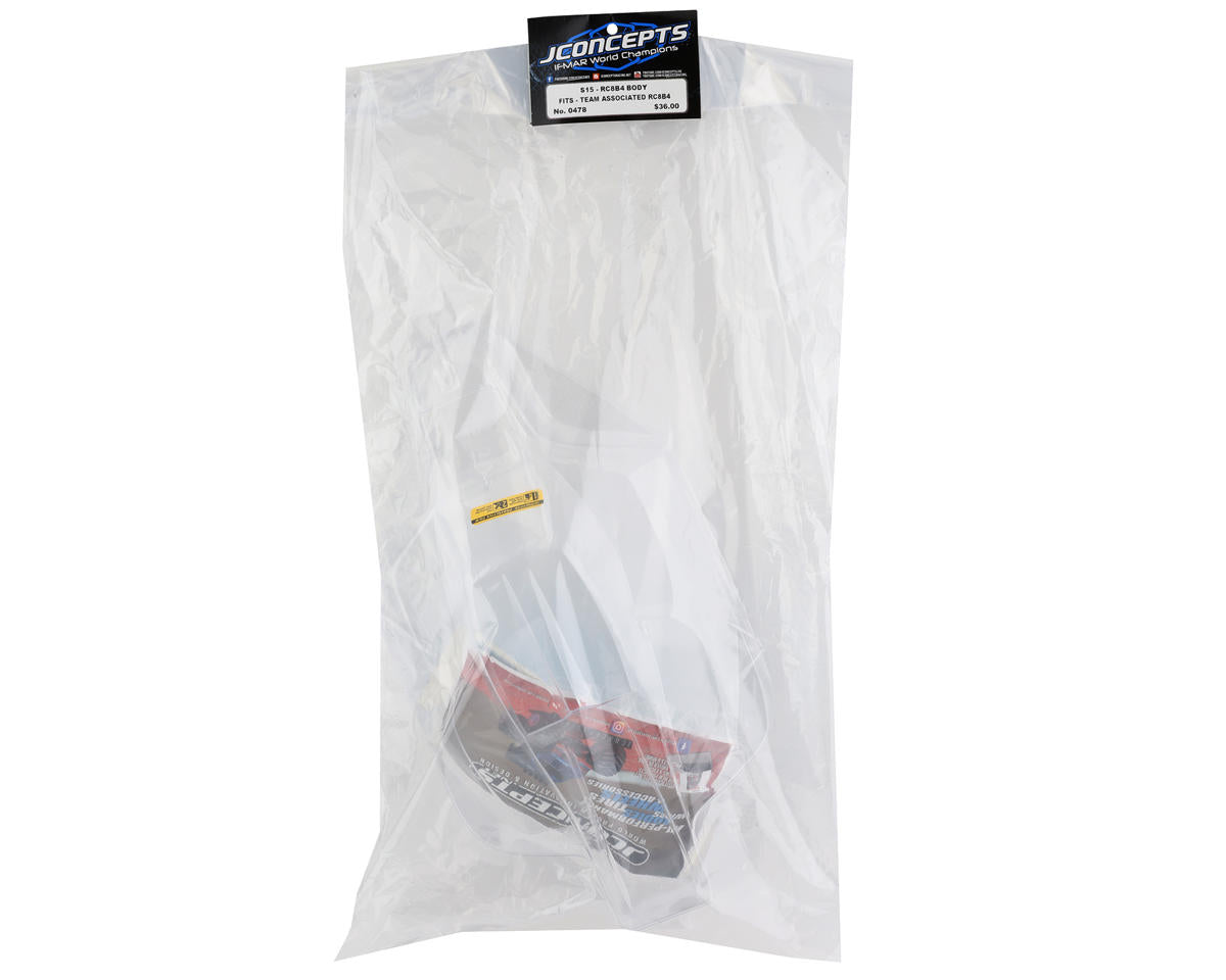 JConcepts S15 RC8B4 1/8 Buggy Body (Clear) (Nitro)