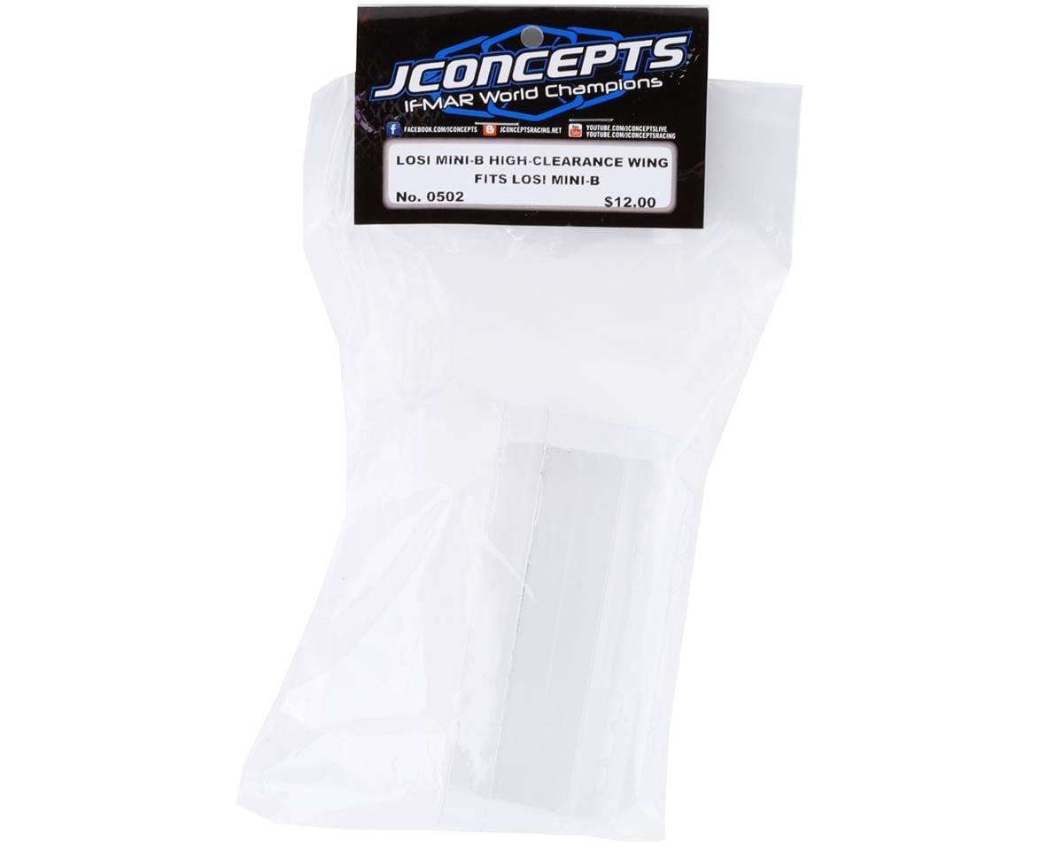 JConcepts Losi Mini-B High Clearance Carpet/Astro Wing (2)