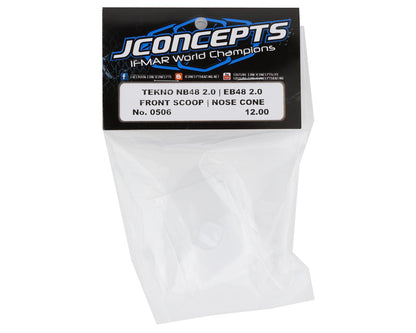 JConcepts Tekno NB48 & EB48 2.0 1/8 Buggy Front Scoop Nosepiece (Clear)