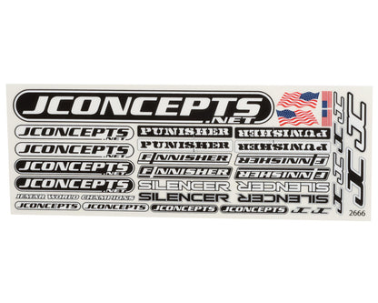 JConcepts RC10 Mirage SS Worlds Special Edition Scoop Body (Clear) w/5.5" Wing