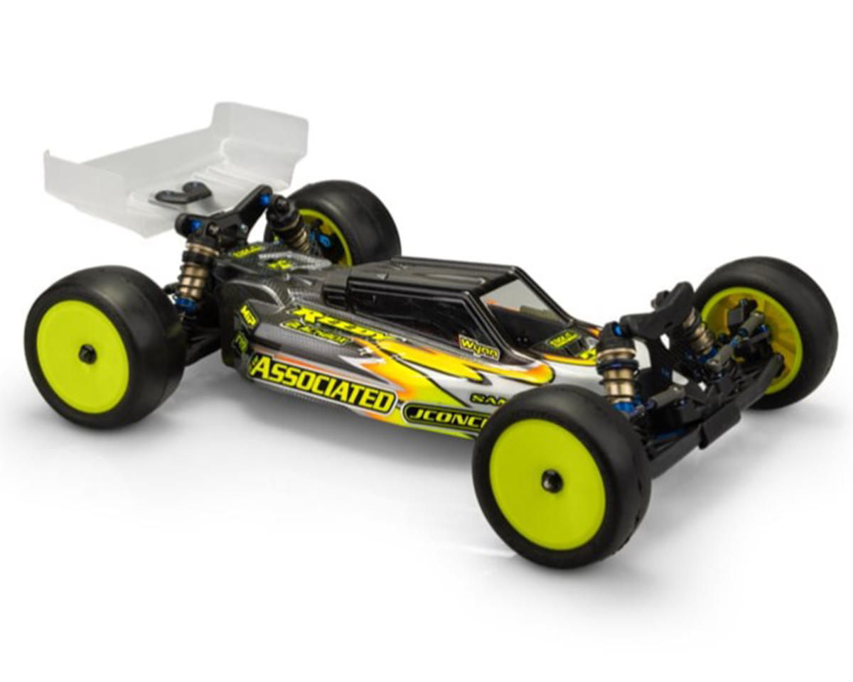 JConcepts Associated RC10B7/B7D "F2" 1/10 Buggy Body w/Turf & Carpet Wings