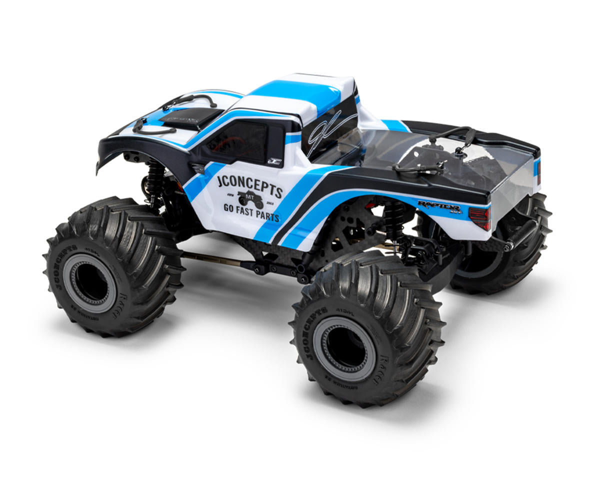 JConcepts Losi Mini LMT 2010 Ford Raptor Monster Truck Body (Clear)