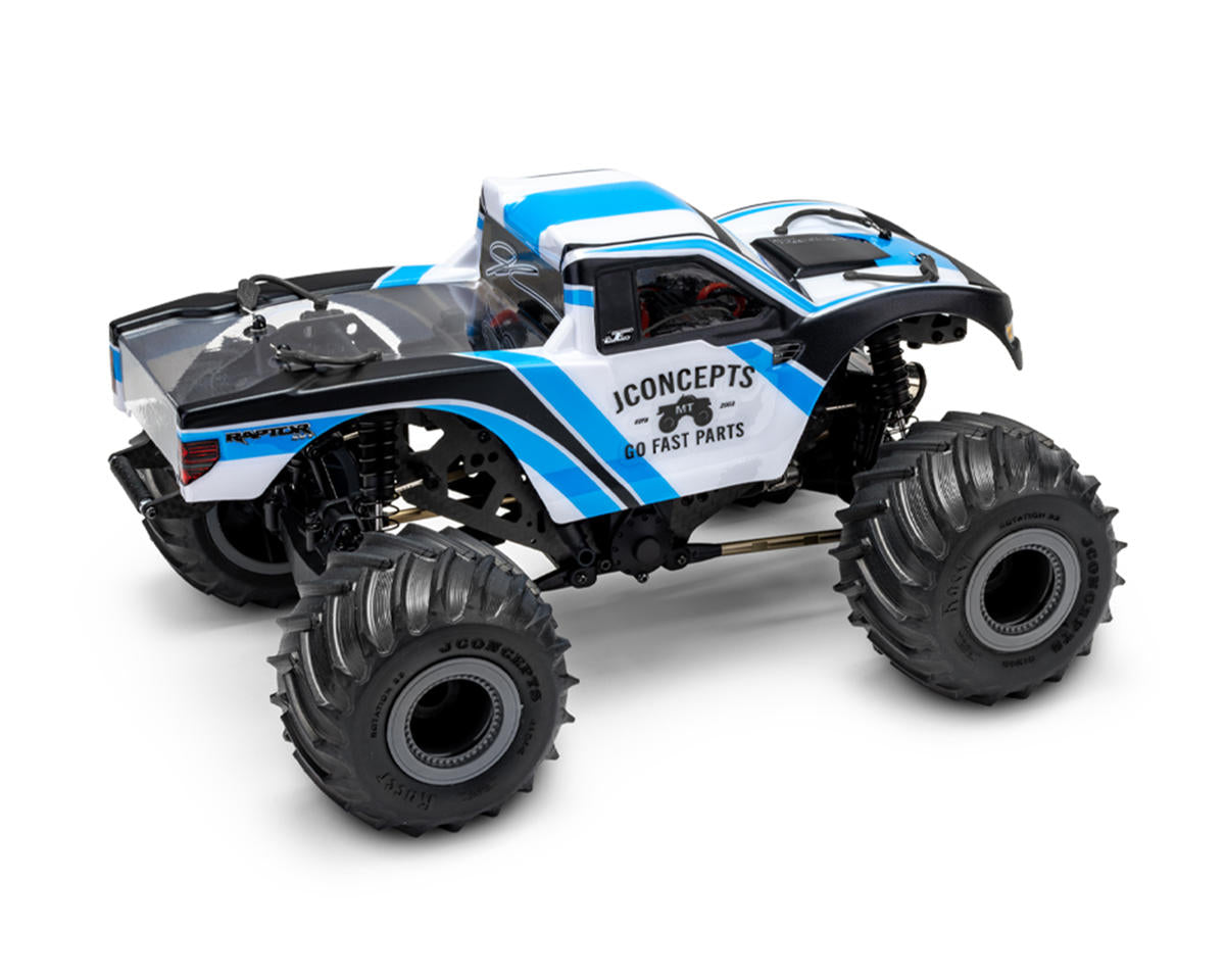 JConcepts Losi Mini LMT 2010 Ford Raptor Monster Truck Body (Clear)