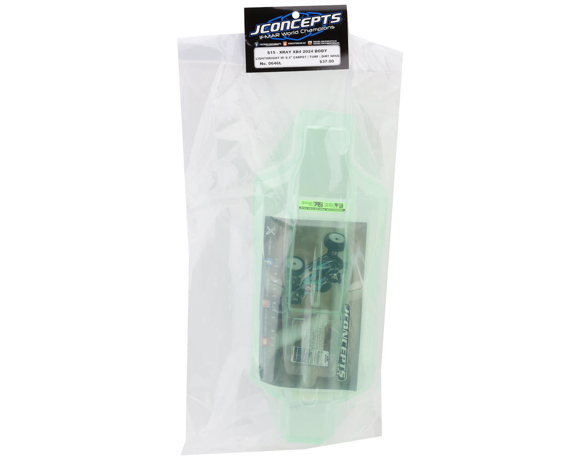 JConcepts XRAY XB4 "S15" 1/10 Buggy Body (Clear) (Lightweight) (2024/2025/2026)