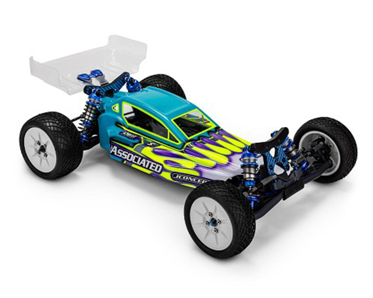 JConcepts Associated RC10B7/B7D "Protector" 1/10 Buggy Body (Clear) w/Wing