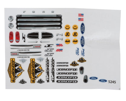 JConcepts 1/18 1950 Ford F-1 Pick-Up Truck Body for Traxxas® TRX-4M® (Clear)