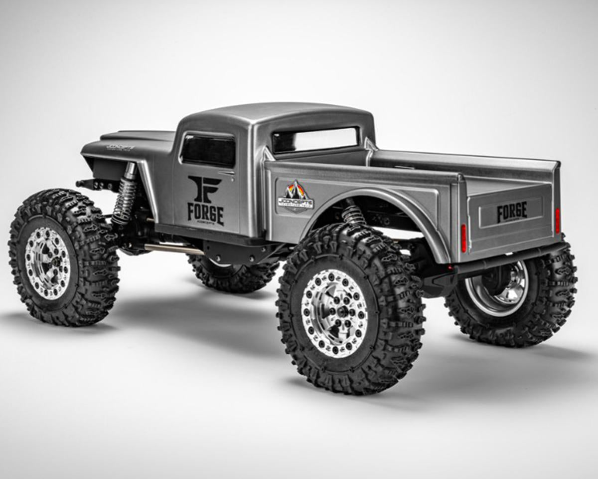 JConcepts The Forge 1/10 Rock Crawler Pre-Trimmed Body (12.3") (Clear)