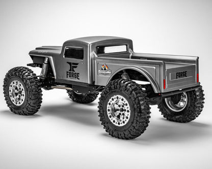 JConcepts The Forge 1/10 Rock Crawler Pre-Trimmed Body (12.3") (Clear)