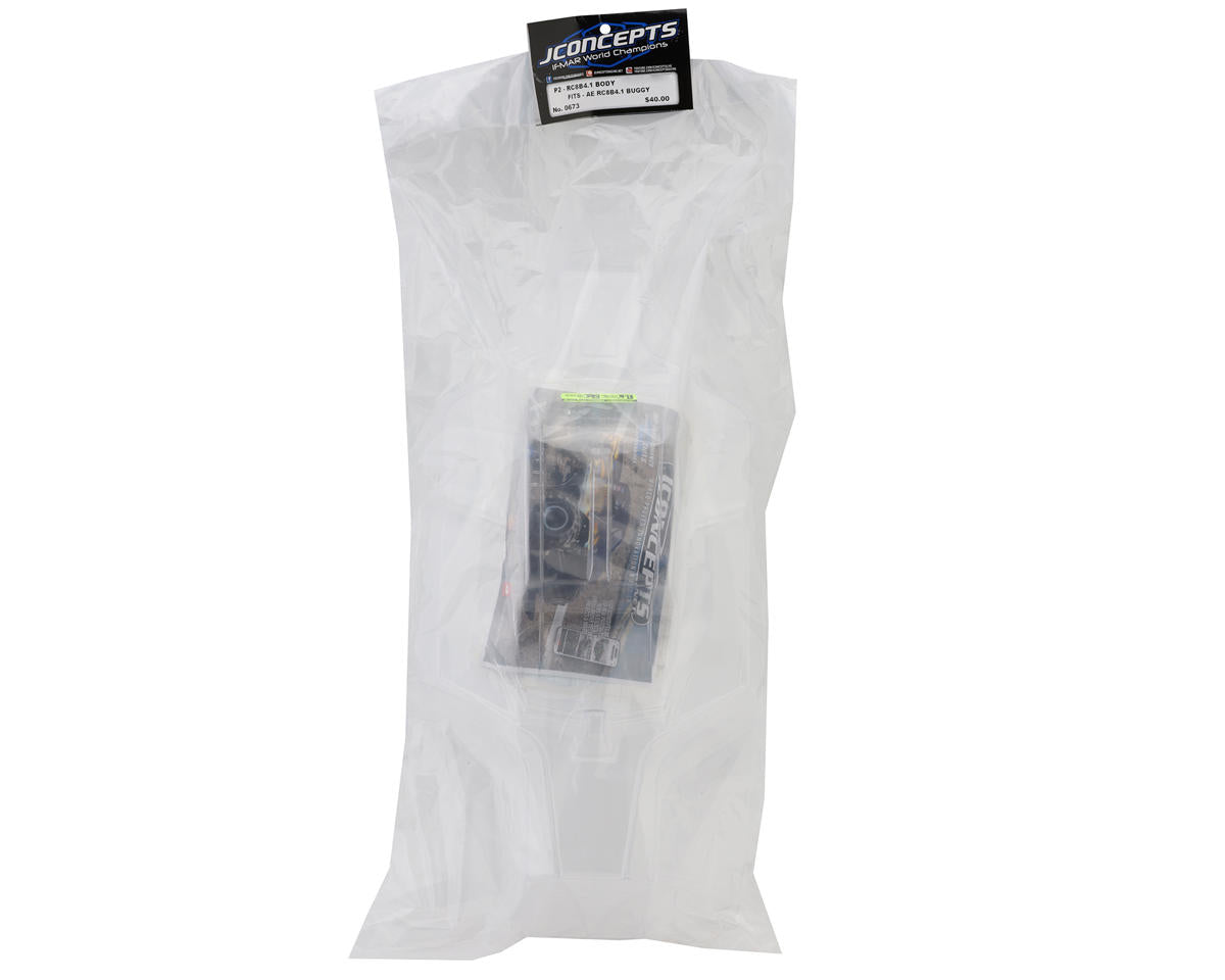 JConcepts Team Associated RC8B4.1 "P2" Body (Clear)