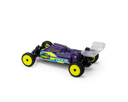 JConcepts Losi Micro-B "F2" Body w/Wing (Clear)