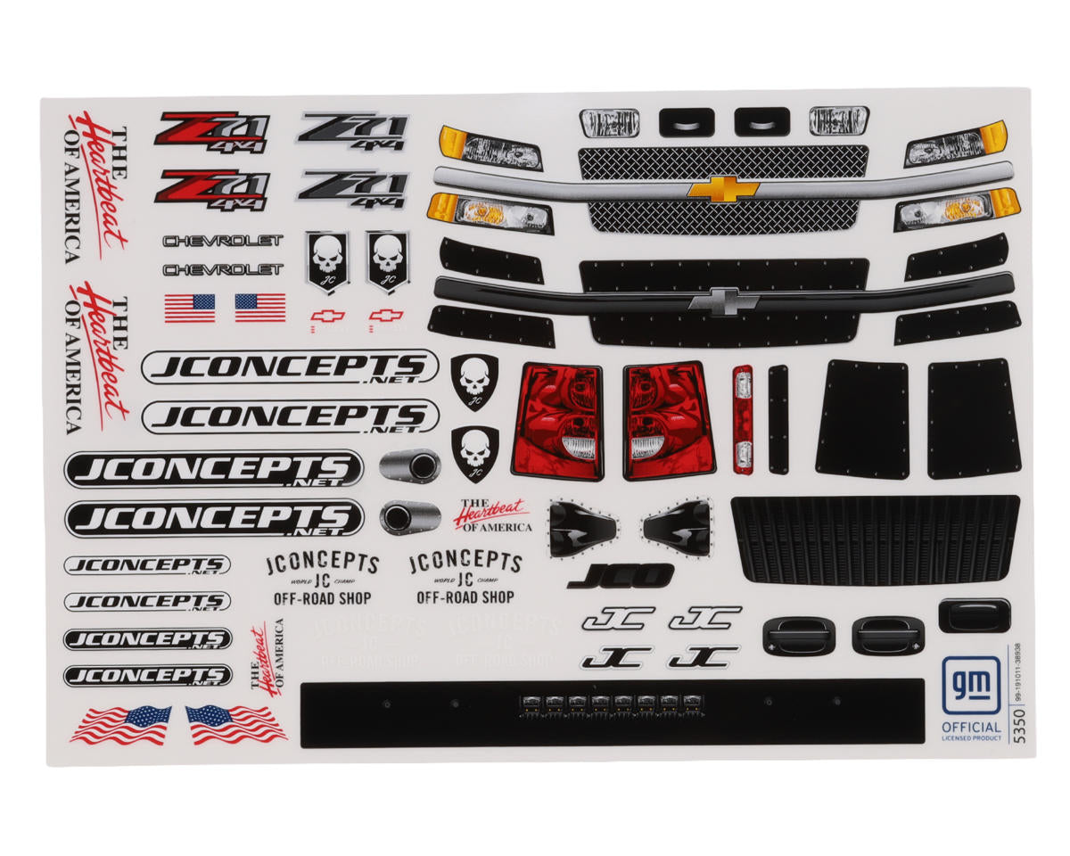 JConcepts 2003 Chevy K5 Blazer Pre-Runner 1/10 Rock Crawler Body