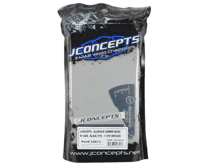 JConcepts Aluminum Camber Gauge (85mm) (Black)