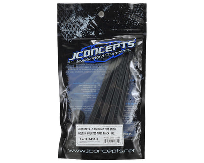 JConcepts 1/8th Buggy Off Road Tire Stick (Black) (4)
