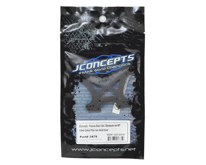 JConcepts MT 4.0mm Carbon Fiber Rear Shock Tower for Traxxas 4x4 Slash/Stampede