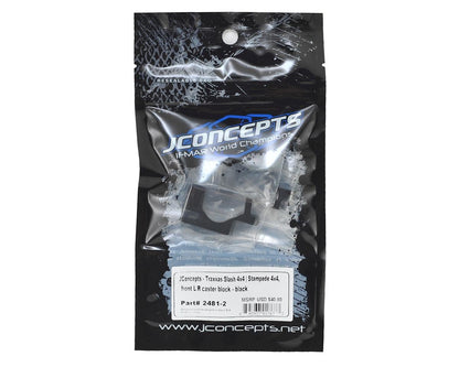 JConcepts Caster Blocks for Traxxas 4x4 Slash/Stampede (Black)