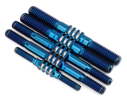 JConcepts RC8B4.1 Fin Titanium Turnbuckles (Blue) (5)