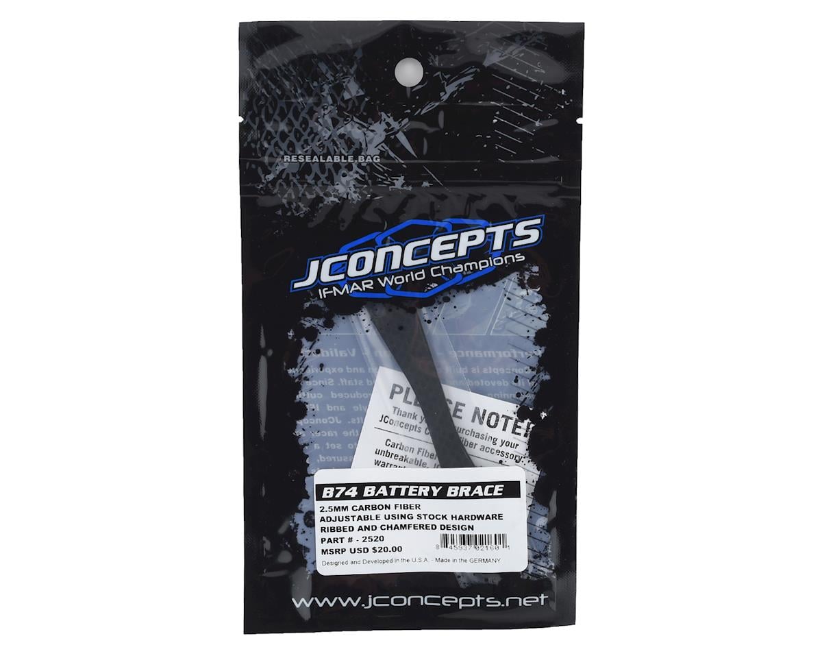 JConcepts RC10 B74 Carbon Fiber Battery Brace